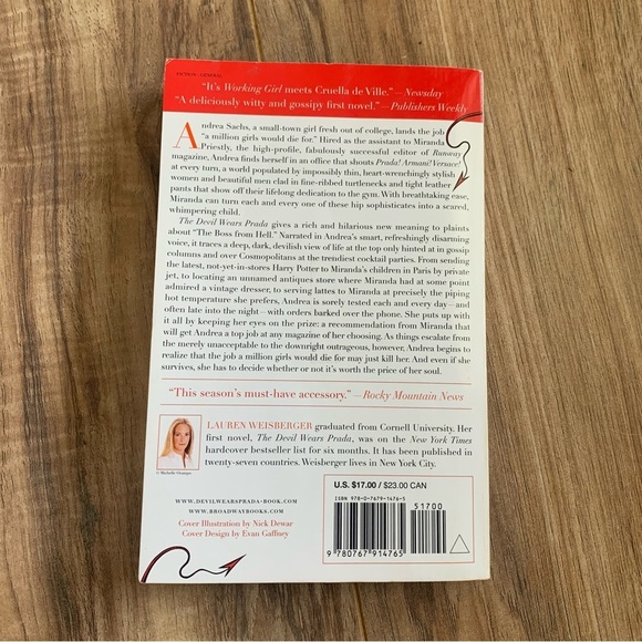 The Devil Wears Prada by Lauren Weisberger - Picture 2 of 2